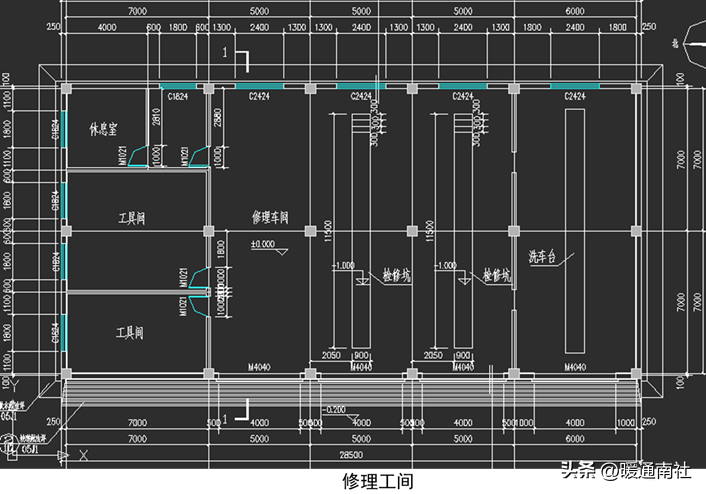 給排水、強弱電、采暖、消防等基本示圖講解