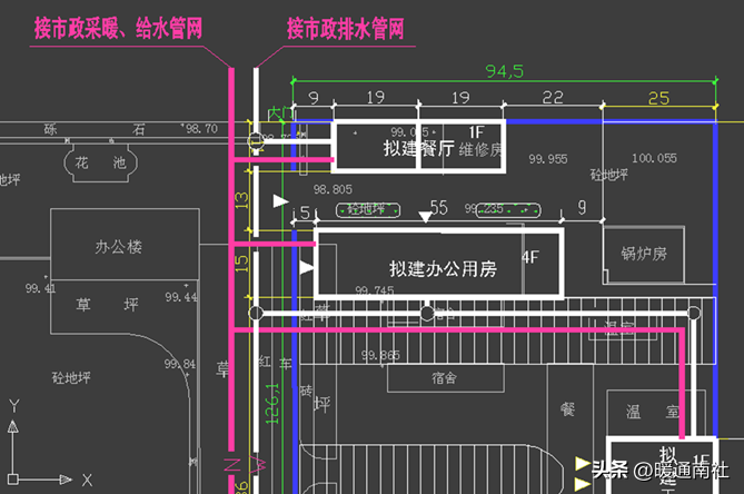 給排水、強弱電、采暖、消防等基本示圖講解