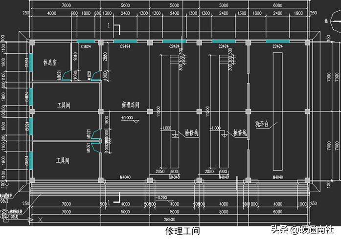 給排水、強弱電、采暖、消防等基本示圖講解