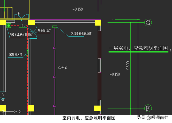 給排水、強弱電、采暖、消防等基本示圖講解